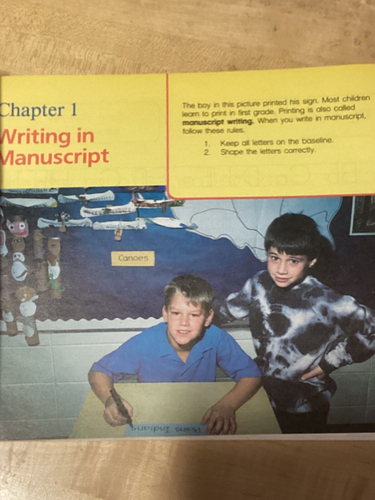 McDougal-Littell Handwriting Student Book Unused Workbook Very Good Paperback - Picture 7 of 13