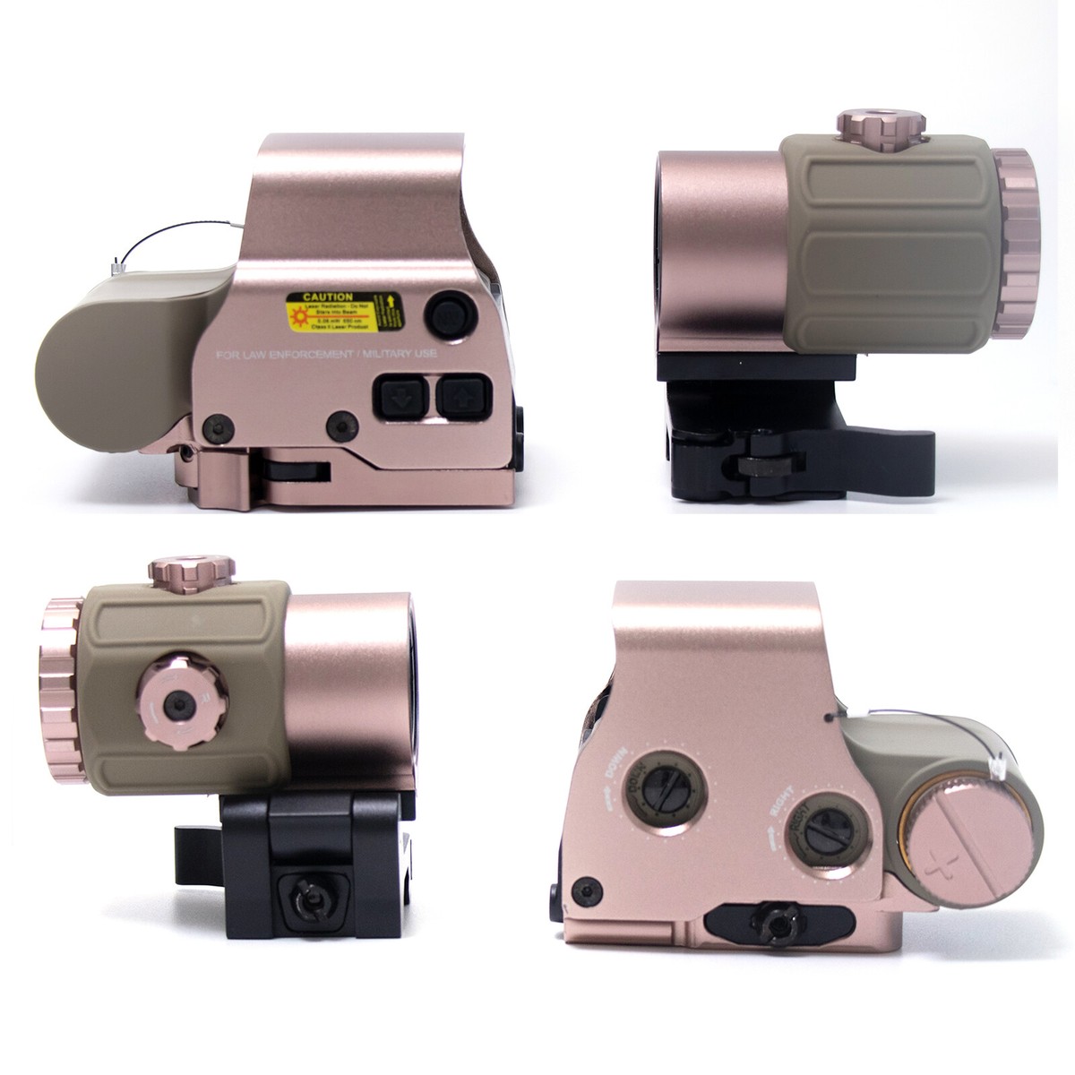 EOTech G43/G36 Magnifier レッド レプリカ 558+G43 Holographic Sight w Magnifier Red Green Dot