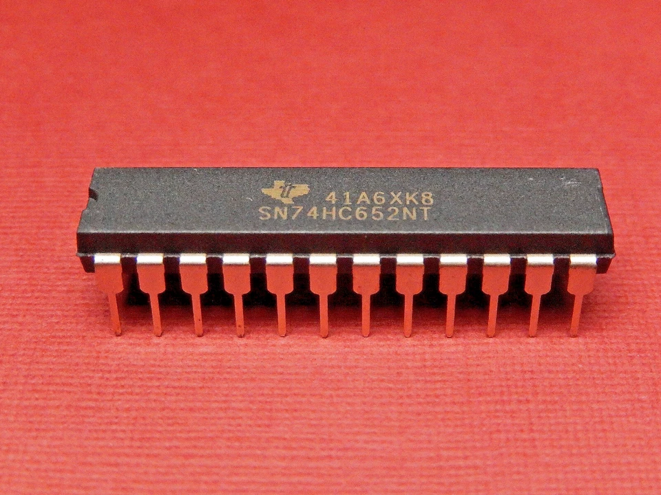 TEXAS Instruments SN74HC652NT 74HC652 74HC CMOS 74652 DIP-24 - Image 2 of 4