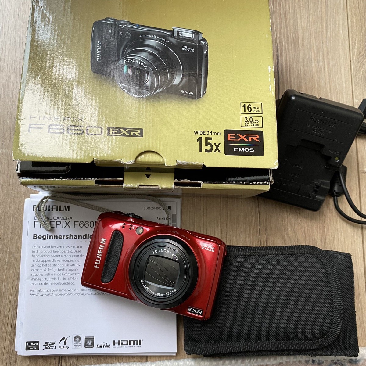 Fujifilm Finepix F660EXR 16.0 MP Digital Camera Red Color | eBay Fujifilm Finepix F660EXR 16.0 MP Digital Camera Red Color | eBay