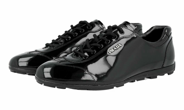 PRADA Women's Patent Leather Athletic Shoes