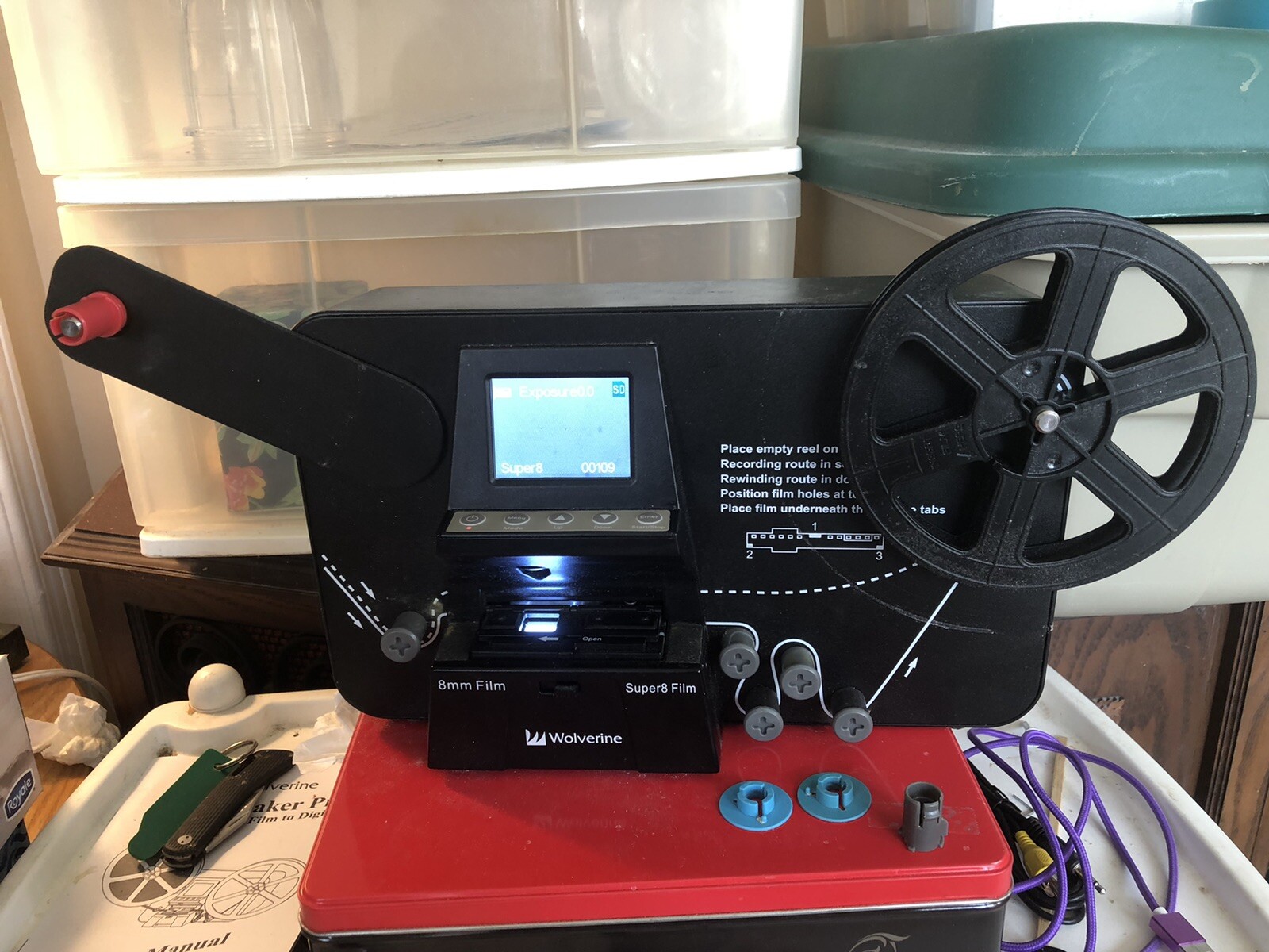 List price wolverine moviemaker pro 8mm super 8 film to digital