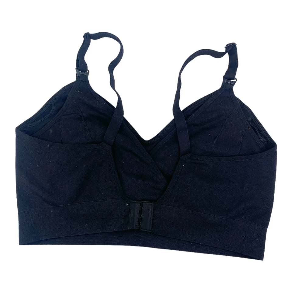 Женский бесшовный бюстгальтер-лодочка Ingid + Isabel упаковка 2 шт. черный/розовый размер XL - Изображение 4 из 4