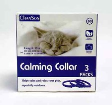 3-Pack Pheromone Calming Collars for Cats Offers Long-Lasting Calming Relief