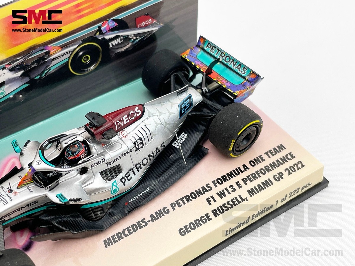 PMA 1/43 メルセデス F1 W13 ラッセル 2022 マイアミ PMA 1/43 メルセデス F1 W13 ラッセル 2022 マイアミ Mercedes