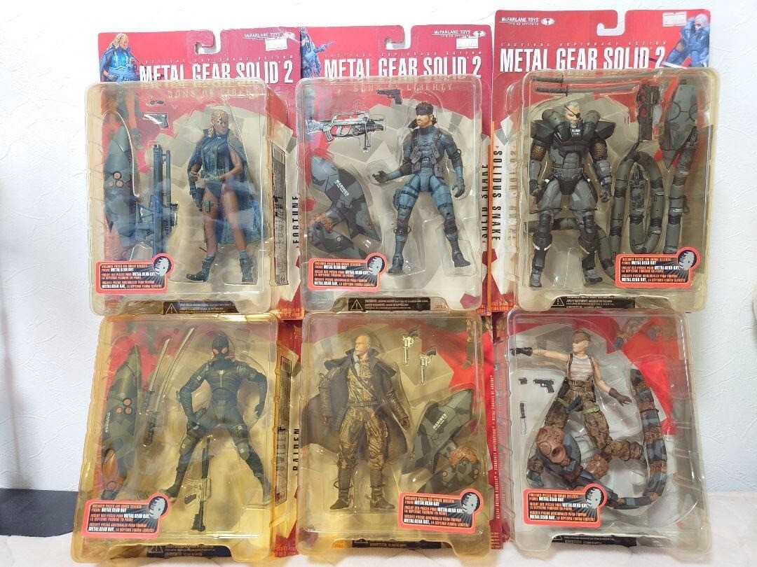 McFarlane Metal Gear Solid 2 Action Figure Collection