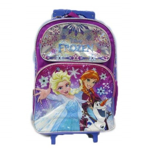 frozen rolling backpack