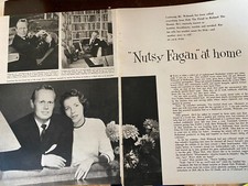 Richard Widmark, Five Page Vintage Clipping