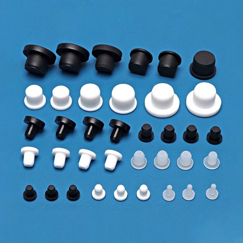 Bouchons de trou en caoutchouc entièrement silicone 2 mm - 14,5 mm embouts aveugles joint bouchon - Photo 2/56