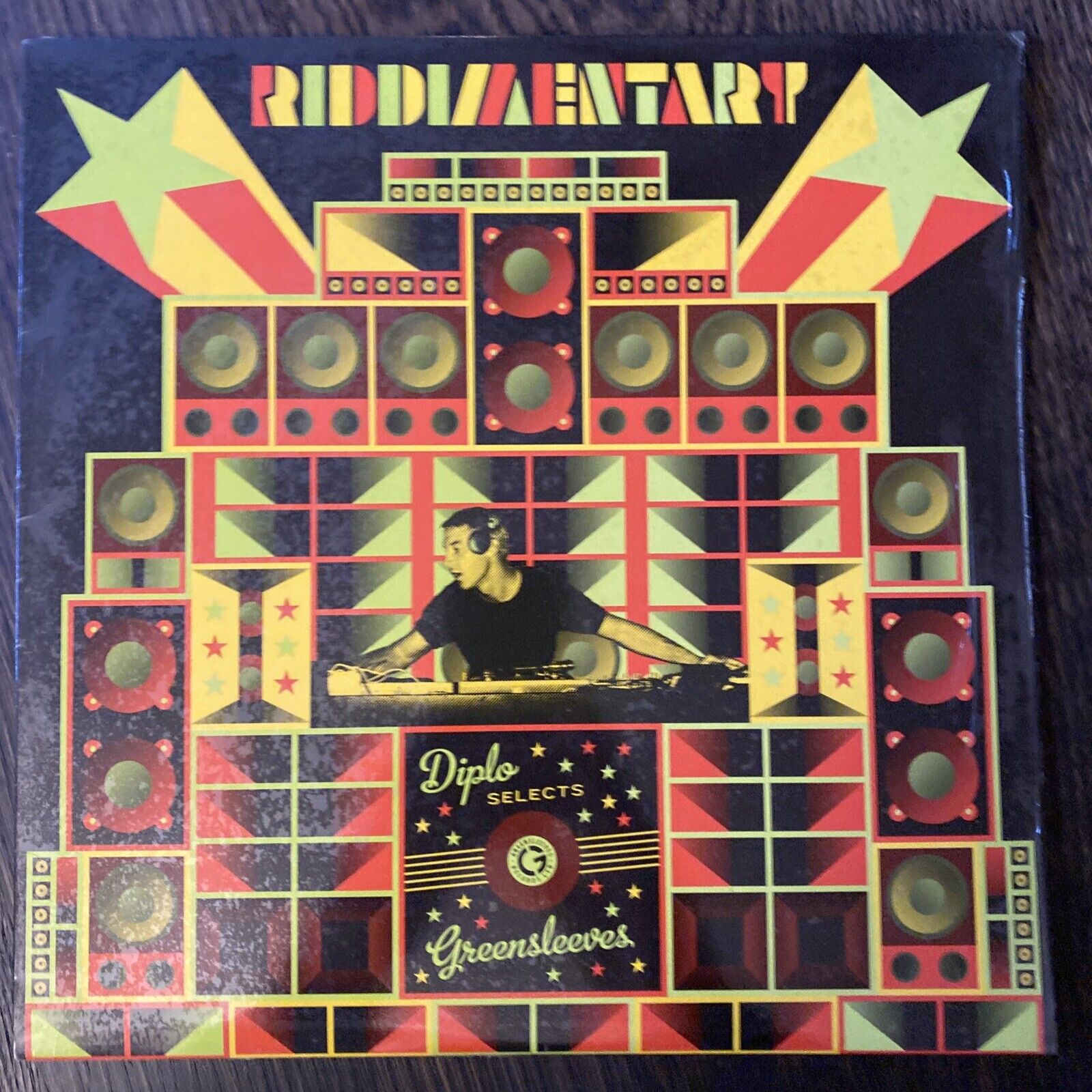 Riddimentary Diplo Selects Greensleeves Vinyl LP Orig 2011 Record EX