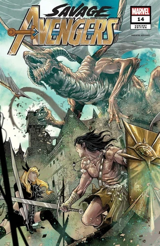 Savage Avengers #14 Checchetto Var Marvel Comics Comic Book 2020