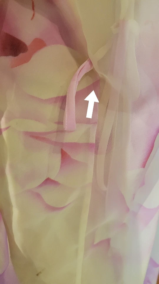 Vestido estilo envolvente Lord & Taylor - Floral grande - Talla mediana Foto 4 de 4