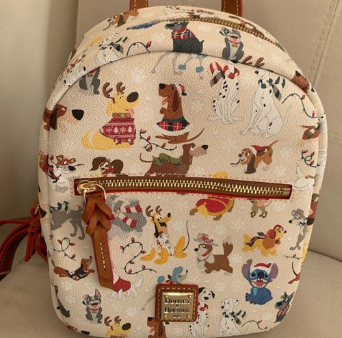 disney dooney and bourke holiday edition mini backpack purse - Picture 2 of 4