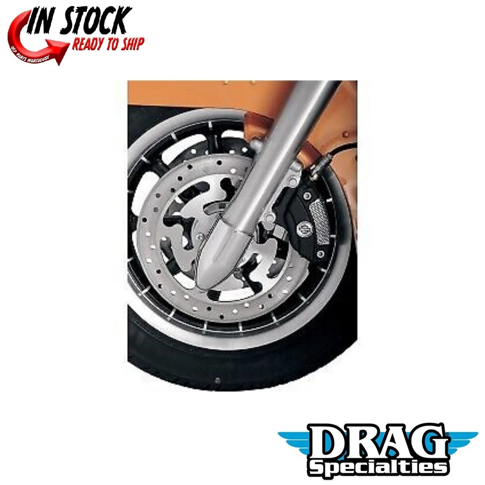 Tapa eje bala cromada Drag Specialties 0214-0335 - 08-13 Touring Foto 2 de 4