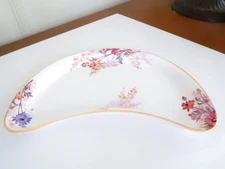 Vintage Spode CHELSEA GARDEN CRESCENT SALAD PLATE (S) England RARE - NICE!