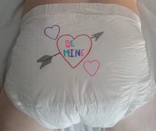 Adult diapers (2) Medium White