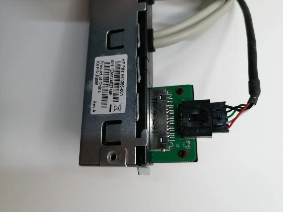 5Pcs.HP Aud-USB-IO Card Reader Assembly 661355-001 RI686 with Cables Assembly - Image 3 of 4