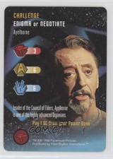 1996 Star Trek - The Card Game Challenge Enigma or Negotiate