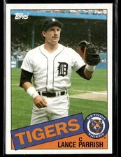 1985 Topps #160 Lance Parrish Baseball Card 0103O