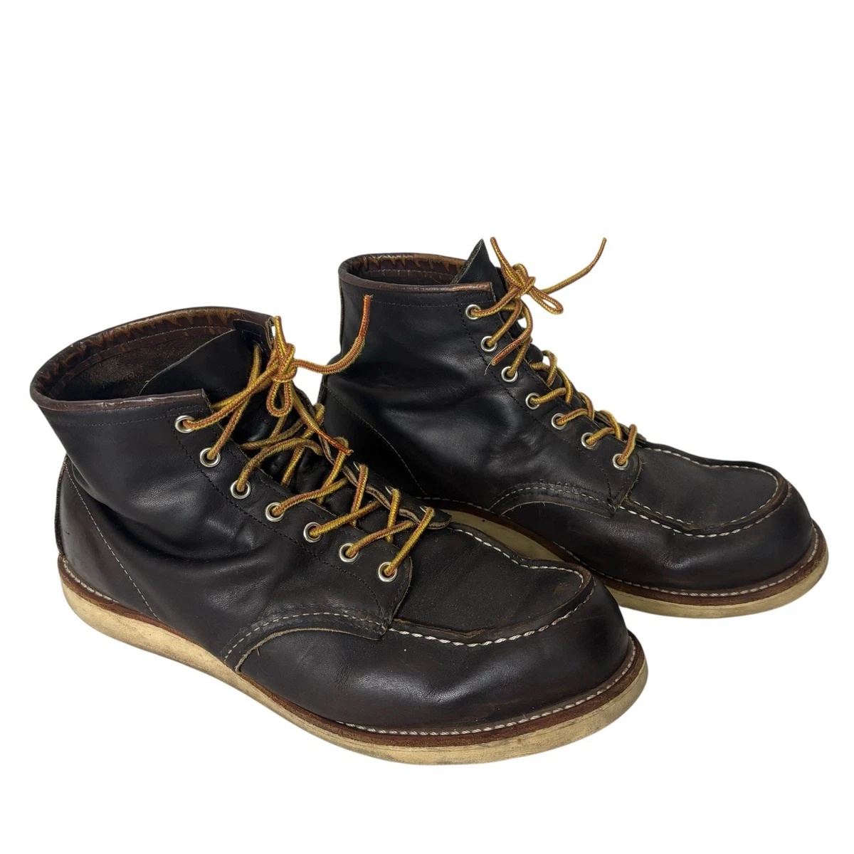 Black Red Wing Moc Toe Boots for Men for sale - eBay display picture 1