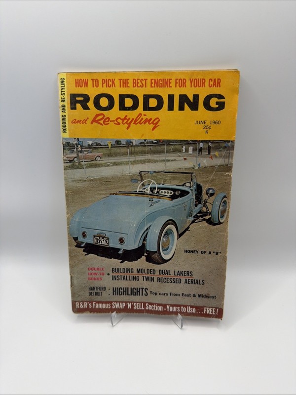 E885 Rodding and Restyling Jun 1960 Vintage Hot Rod Magazine