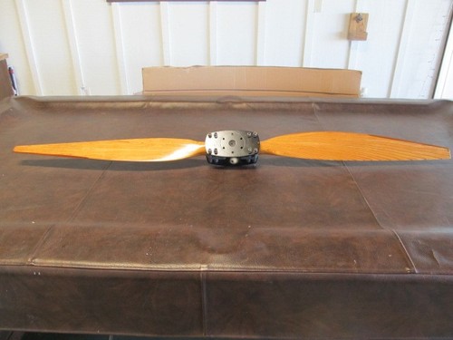 Ultralight Aircraft LSA Trike Hovercraft Airboat 2 Wooden Blade ground adj. prop