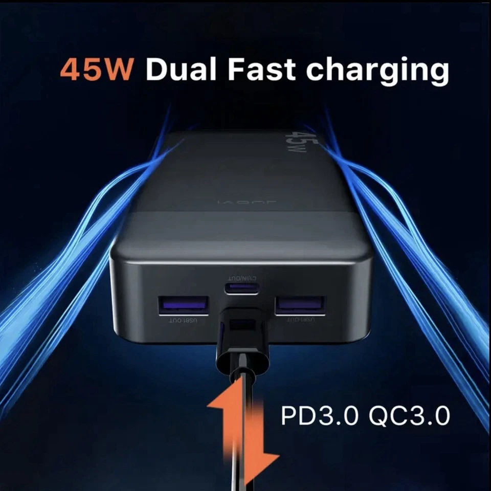 Power Bank 20000mah 45W Portable Fast Charger External Battery for Mobile Phone - Image 4 of 4