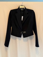 New White House Black Market Blazer Jacket Black 4 Retail 160