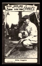 1973 TCMA All-Time Greats Miller Huggins Yankees EX-MT *d1