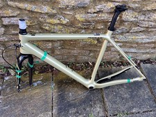 Ridley Kanzo carbon Essential Frame Fork 56cm 700c With Headset And Seat Post