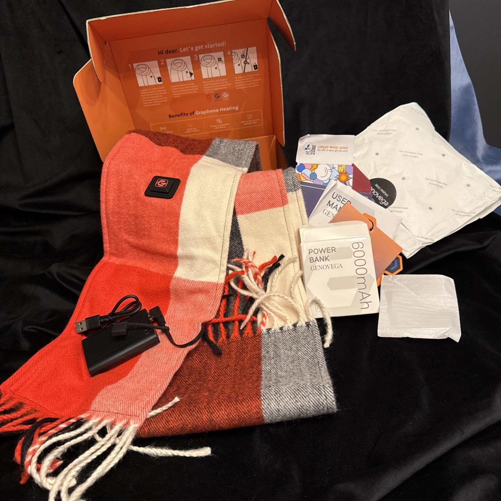 Genovega Heated Scarf
Opens in a new window or tab