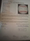 Mickey Mantle Autographed Baseball JSA Authenticated Original MLB Ball