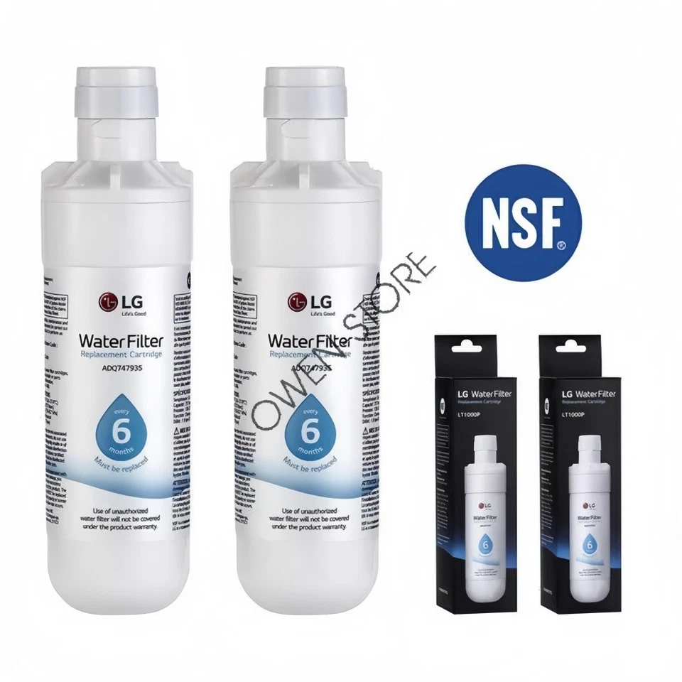 2-6 Pack LG-LT1000P Refrigerator Fridge Ice Water Filter Replacement GF-D706BSL - Image 3 of 4