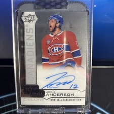 22/23 Clear Cut - Josh Anderson Top Shelf Auto - TS-JA