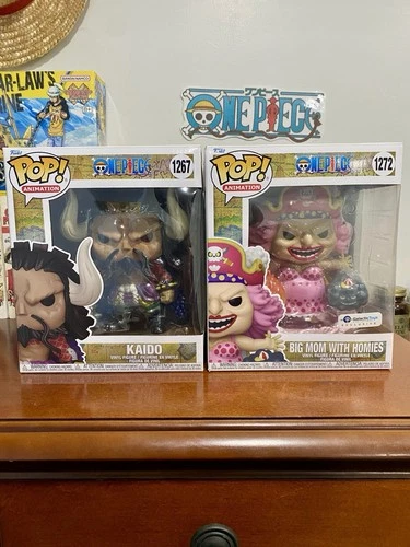 Funko Pop! Vinyl: One Piece - Kaido & Big Mom  (Galactic Toys) 2 Pack Bundle Lot