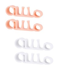 2 Pieces Toe Support Pads Toe Spreader Toe Spacers Toe Plint Separators for