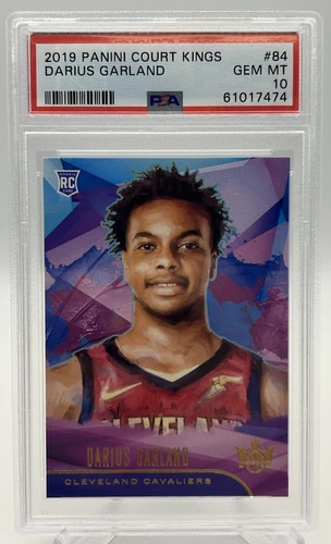 2019-20 COURT KINGS DARIUS GARLAND RC PSA 10 #84 Cleveland Cavaliers #84
