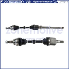 2pcs AWD Front Left & Right CV Axle Assembly For Mazda CX-9 2016-2022 L4 2.5L