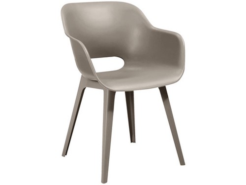 Poltrona da Giardino Allibert Akola, 2 Pezzi, Plastica, Carico Max 110 kg - A - Foto 1 di 3