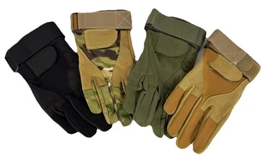 ALPHA TACTIAL Tactical Army Military Gloves Combat Airsoft Full Finger Gloves