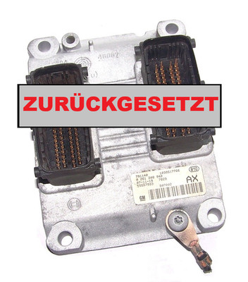 Steuergerät Opel Corsa D 1,2l 16V 59KW 0261208940 55557933 ZURÜCKGESETZT ECU ECM