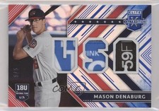 2018 Panini Elite Extra Edition USA Materials Blue 5/5 Mason Denaburg hg6