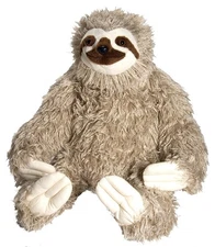 🦥 NEW! Wild Republic Jumbo 30" Sloth Plush Giant Stuffed Animal  🦥