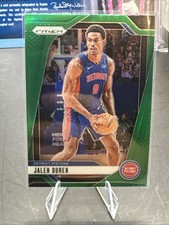 2024-25 panini prizm - jalen duren #20 green prizm read