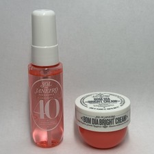Sol De Janeiro Cheirosa 40 Trial Bundle Spray And Bom Dia Bright Cream New