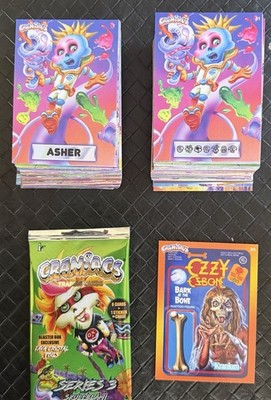 CRANIACS SERIES 3 COMPLETE 100-CARD SET  2026 garbage pail kids
