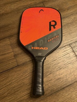 Head Radical Elite Pickleball Paddle Orange/Black Composite USA 4