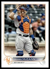 2022 Topps James McCann New York Mets #256