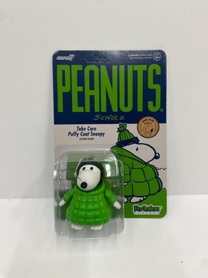 SUPER7 THE PEANUTS TAKE CARE SNOOPY PUFFY COAT ACTION FIGURE MOC NEW RARE