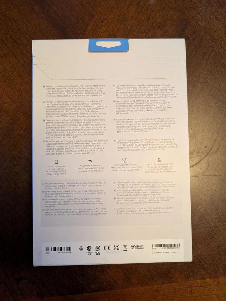 New Amazon Kindle Scribe 1st Gen. 64GB, Wi-Fi, 10.2" - With Premium Pen. - Image 2 of 2